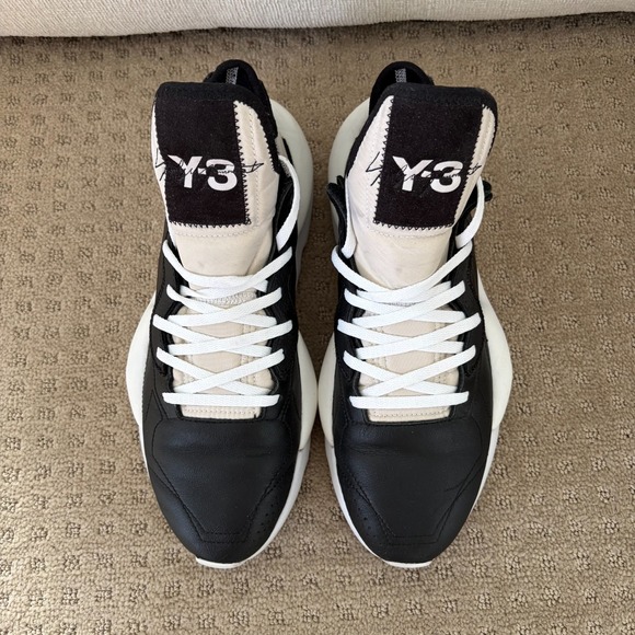 ADIDAS Y-3 KAIWA YOHJI YAMAMOTO BLACK WHITE PANDA BC0908 Men US‎ 10 RARE main image 8